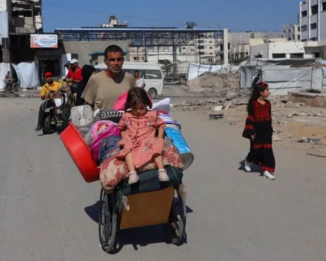 Fleeing away from Destruction to Peril: Gaza Residents Face Impossible Dilemma