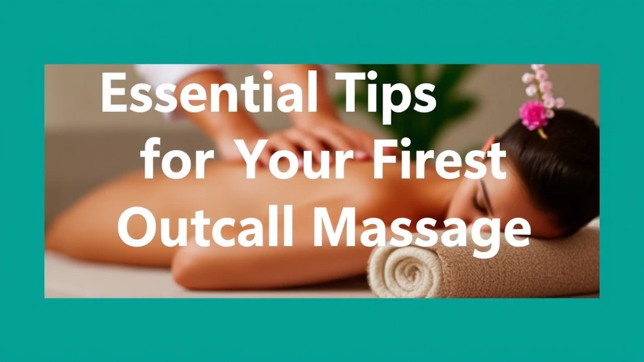 Essential Tips for Your First Outcall Massage